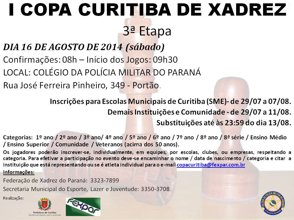 Confederação Brasileira de Xadrez - CBX - Comunicado CBX nº 29